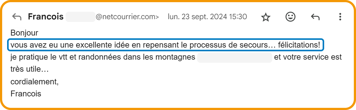 Témoignage 1